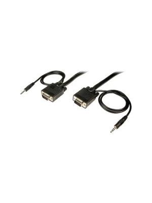 Pan Pacific SH15MM3.5-6XL VGA + Stereo Male/Male Mini Cable - 6 Feet