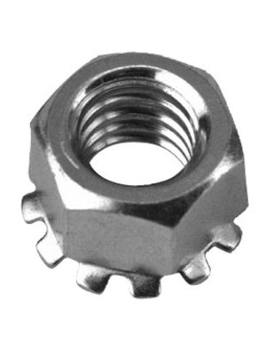 Stainless Steel 1/4-20 Keps Nuts K-Locks Qty 25 