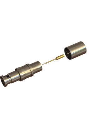 Coax Connectors Ltd 67-005-B66-FI 12G 75 Ohm Micro BNC Straight Crimp/Crimp Plug for 1694A, 1794A, 4794R