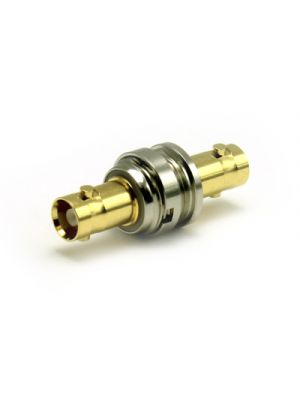 Coax Connectors Ltd 67-503-D126 12G Micro BNC Insulated Metal Thread Jack to Jack Adapter