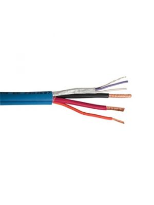 SCP LUTRON-BLUE Grafix Eye 2C + 1C Stranded BC + 2C/22 AWG Stranded Shielded Control Cable (500 FT Roll)
