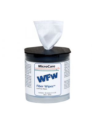 MicroCare WFW Lint Free Fiber Wipes - Mini Tub of 90