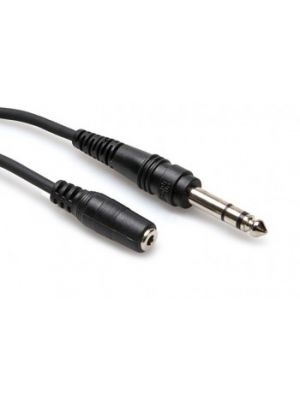 Hosa MHE-310 3.5mm to 1/4 In Stereo Headphone Adapter Cable (10FT)