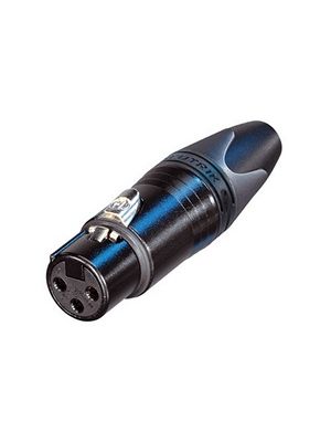 Neutrik NC3FXX-BAG XLR Female Cable Connector (Black)