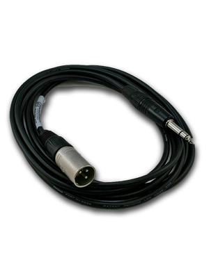 NoShorts 1/4 IN Stereo Male to XLR Male Cable (10 FT)