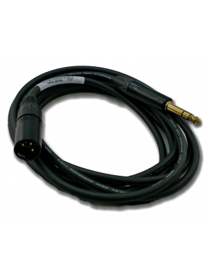NoShorts 1/4 Inch Stereo TRS Male to XLR Male Cable (12 FT)