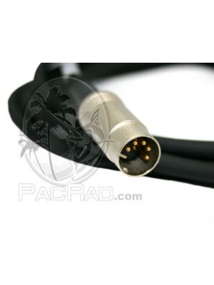 PacPro MIDI-5 MIDI Cable with 5 Pin DIN Plugs (5 Feet)