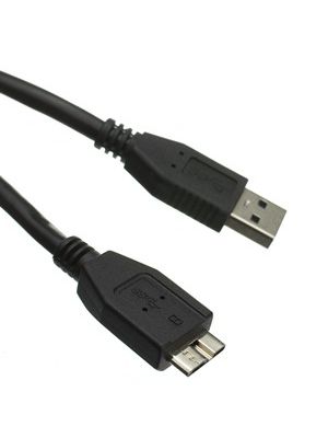 PacPro USB 3.0 Type-A Male to Micro-B Male Cable (3FT)