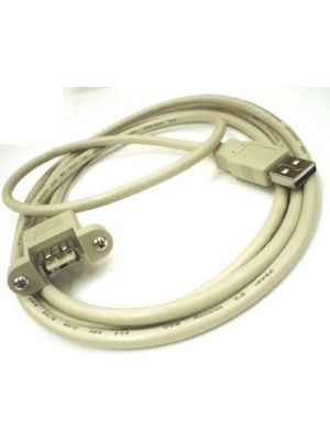 Pan Pacific S-USBAMF2-10 USB A-Plug to USB A-Jack Cable (10FT)