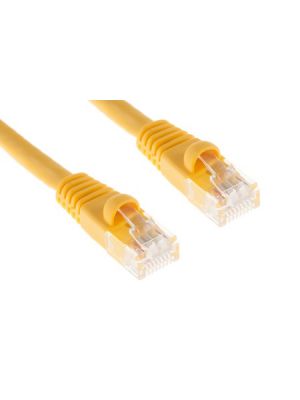 JDI Technologies PC6-YL-01 Yellow Cat 6 UTP Ethernet Cable (1 FT)