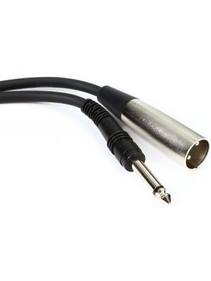 Hosa PXM-110 Male TS to Male XLR Audio Cable (10 FT)