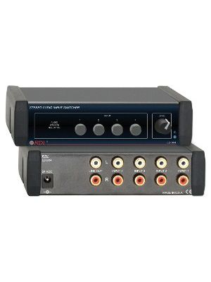 Radio Design Labs EZ-SX4 Stereo Audio Input Switcher - 4x1