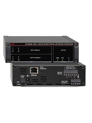 Radio Design Labs RU-MLB2 Mic/Line Bi-Directional Network Interface