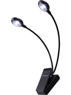 Roland LCL-15C Dual Clip Light with Cool White LEDs