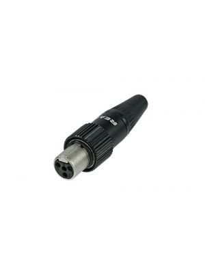 REAN RT3FCT-B 3 Pole TINY Locking XLR Cable Connector