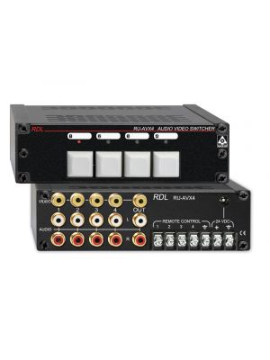 Radio Design Labs RU-AVX4  RCA Audio/Video Switcher (4x1)