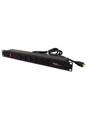 Wiremold by Legrand J60B0B 6 Outlet Rackmount Power Strip