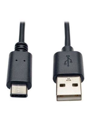 Tripp Lite U038-003 USB 2.0 Cable, USB Type-A Male to USB Type-C (USB-C) Male (3 FT)