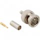 Amphenol 031-71033 75 Ohm BNC Straight Crimp Plug for RGB Cable