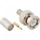 Amphenol RF 112118 Straight Crimp BNC Plug for RG-59 (50 Ohm)