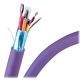 Belden 1800B Multi-Conductor Single-Pair Audio Cable - 24 AWG (by the foot) - Violet