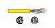 Wavenet 24902 Category 6 Data Cable (Yellow)