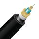 Cleerline 2ACS50125OM3PE 2-Strand OM3 Corrugated Steel Micro Distribution Direct Burial PE Rated Cable (1000 FT Roll)