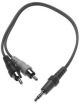 Calrad 35-562 3.5mm Stereo Male to 2 RCA Male Y-Cable
