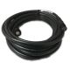 NoShorts RG6 Size 12G-SDI / 4K Precision Video BNC Cable - Black (150 FT)