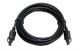Calrad 55-501-1 Toslink to Toslink 4mm Fiber Optic Audio Cable (3 FT)