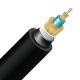 Cleerline 6ACS50125OM3PE 6-Strand OM3 Corrugated Steel Micro Distribution Direct Burial PE Rated Cable (1000 FT Roll)