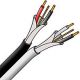 Belden 9451DP Double-Pair Audio Cable - 22 AWG - White
