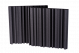 Auralex Acoustics MetroFusor V2 Diffusion Panels - 1 Pair (Charcoal)