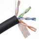 Belden 2413 Multi-Conductor CAT6 Nonbonded-Pair Cable (Black)