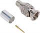 Canare BCP-D55UHW 12G BNC Crimp Connector for Canare L-5.5CUHWS