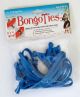 Bongo Ties A5-01-B ALL-BLUE 5 inch BongoTies (10-pack)