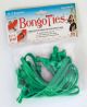 Bongo Ties A5-01-G ALL-GREEN 5 inch BongoTies (10-pack)