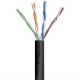 Belden 1583A Multi-Conductor Category 5e Nonbonded 4-Pair Cable - 24 AWG (by the foot) - Black