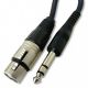 Calrad 10-148-15 Female XLR to 1/4-Inch Stereo Plug Cable (15 FT)