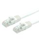 PacPro Cat6a UTP White Patch Cord (3 FT)