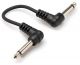 Hosa CFS-106 Molded Right-Angle Guitar Patch Cable (6 IN)
