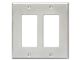Radio Design Labs CP-2S Stainless Steel Double Gang Wall Plate