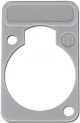 Neutrik DSS-GY D-Series Grey Lettering Plate