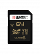 EMTEC ECMSD64GXC10SP SD UHS-I U3 V30 SpeedIN Pro 64GB SD Card