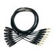 Mogami GOLD 8 TRS-XLRF-10 8CH Gold TRS Male to XLR FEMALE Snake Cable (10FT)