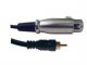 Hosa XRF-110 Unbalanced Interconnect Audio Cable XLR Female to RCA (10 FT)