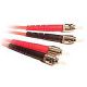 PacPro DST-DST-S-3M ST to ST Fiber Patch Cable (Single-Mode)