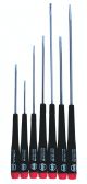 Wiha 26092 7 Piece Precision Long Screwdriver Set - Slotted and Phillips