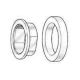 Canare IU7/16 2-Piece Isolation Bushing for BCJ (White)