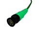 NoShorts 1505FBNC6GRN HD-SDI Flexible BNC Cable (6FT - Green)